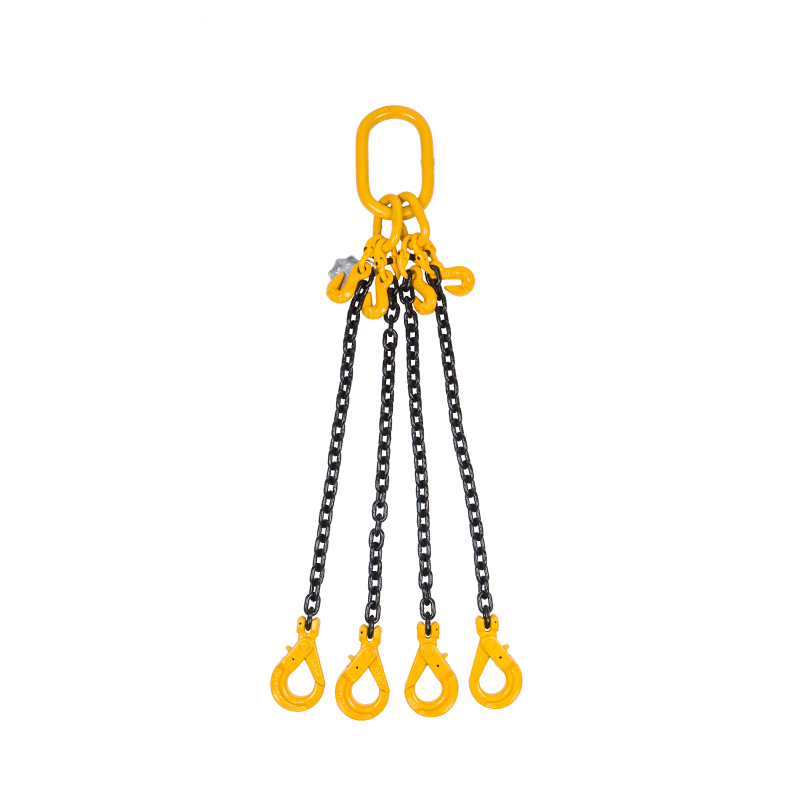 Domestic - Wire Rope Sling - Four Leg w/ Latched Sling Hooks