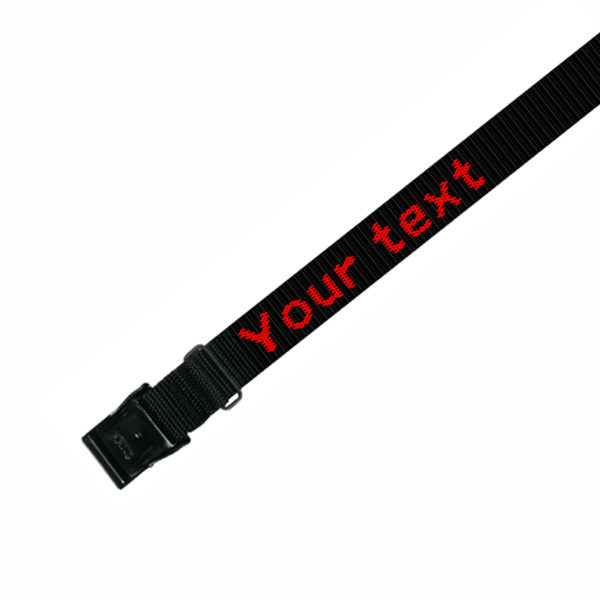 25 mm JQ strap with black buckle